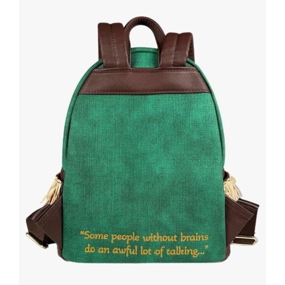 LOUNGEFLY The Wizard of Oz Scarecrow Mini Backpack EXCLUSIVE Scare Crow NWT